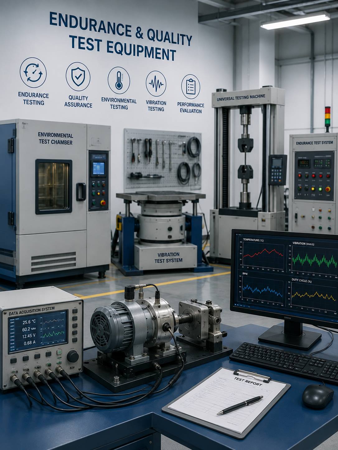 Other endurance and quality test equipment