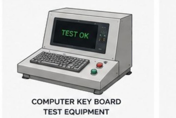 Computer Keyboard Test Equipment
